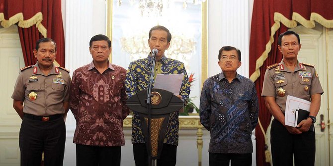Badrodin Haiti Diangkat Plt Kapolri, Sutarman Diberhentikan Presiden